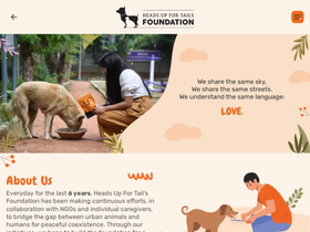 HUFT foundation website screenshot
