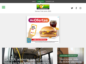 'nortecorrientes.com' screenshot