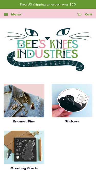 beeskneesindustries.com