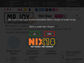 'mr-joy.nl' screenshot