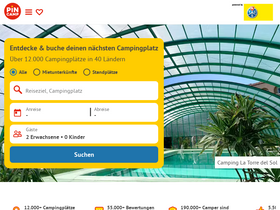 'pincamp.ch' screenshot
