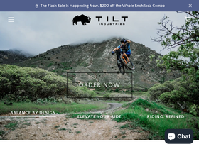 tilttrainer.com homepage screenshot