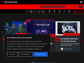 'fragster.de' screenshot