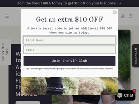Smart HULA homepage screenshot