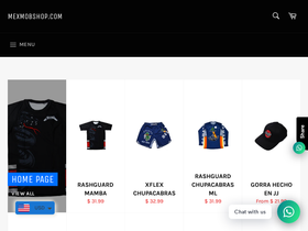 mexmobshop.com homepage screenshot