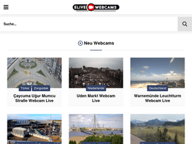 'elivewebcams.com' screenshot