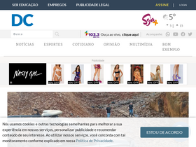 'diariodecanoas.com.br' screenshot