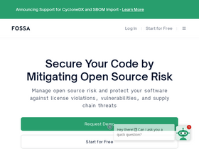 'fossa.com' screenshot