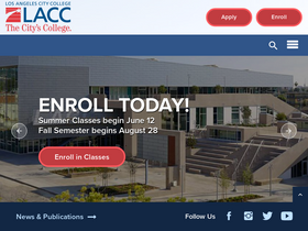 'lacitycollege.edu' screenshot
