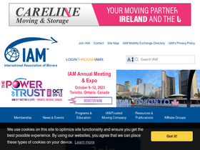 'iamovers.org' screenshot