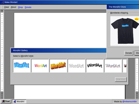 'makewordart.com' screenshot