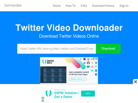 'getvideobot.com' screenshot