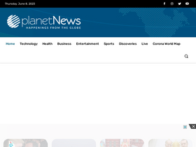 'planetnews.com' screenshot