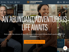 'crossroads.net' screenshot