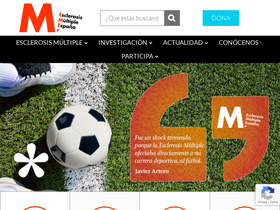 'esclerosismultiple.com' screenshot