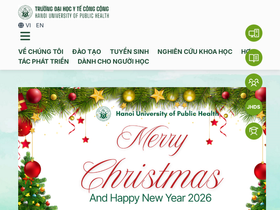 'sinhvien.huph.edu.vn' screenshot