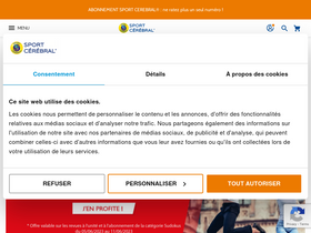 'sportcerebral.com' screenshot
