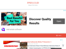 'ppkn.co.id' screenshot