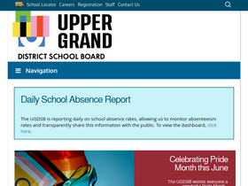 'ugdsb.ca' screenshot