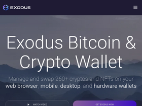 'exodus.com' screenshot