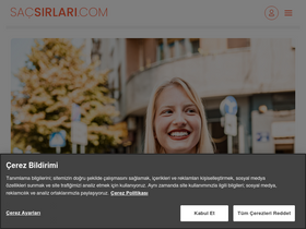 'sacsirlari.com' screenshot