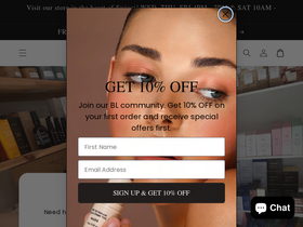 balancedlifestore.com homepage screenshot