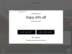 'ursamajorvt.com' screenshot