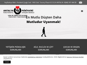 'antalyapsikiyatri.com' screenshot