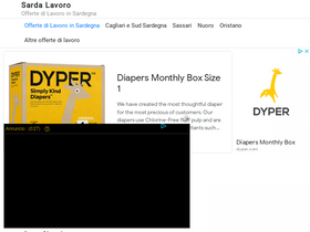 'sardalavoro.it' screenshot