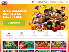 'slotmadness.com' screenshot