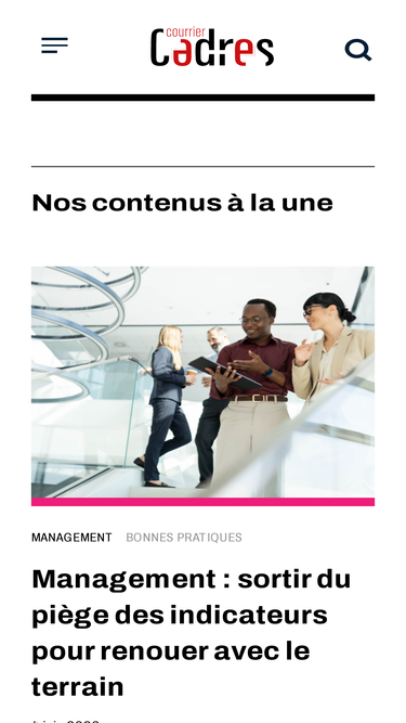 courriercadres.com