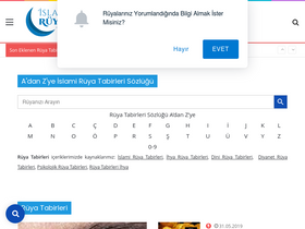 'islamiruyalar.org' screenshot
