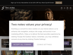 'two-notes.com' screenshot