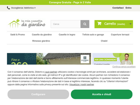 'la-mia-casetta-da-giardino.it' screenshot