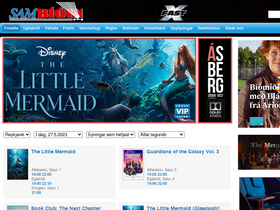 'sambio.is' screenshot