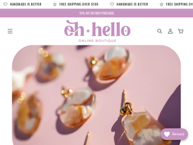 ohhello.co homepage screenshot