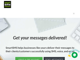 'smartsmssolutions.com' screenshot
