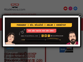 'klasikhoca.com' screenshot