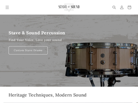 stavesound.com homepage screenshot