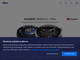'elisa.fi' screenshot