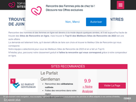 'top10rencontres.fr' screenshot