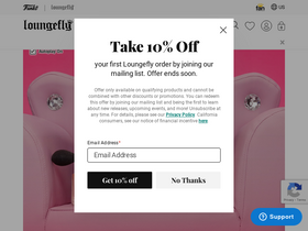 'loungefly.com' screenshot