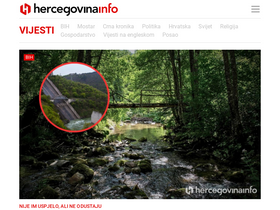 'hercegovina.info' screenshot