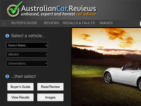 'australiancar.reviews' screenshot