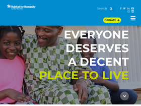 'habitatebsv.org' screenshot