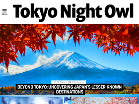 'tokyonightowl.com' screenshot