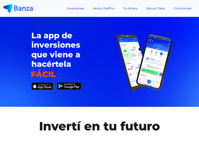 'banza.com.ar' screenshot