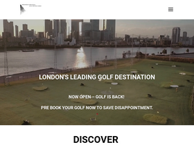 'greenwichpeninsulagolfrange.com' screenshot
