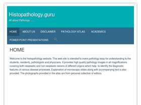 'histopathology.guru' screenshot