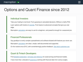 'macroption.com' screenshot